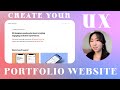 How to Build your UX Design Portfolio Website with Squarespace! TUTORIAL