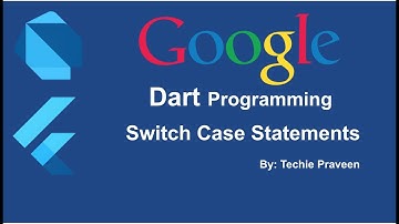 Dart SWITCH and CASE conditional statements. Dart Tutorial for Flutter | Part -8