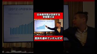 日本保守党が支持する安倍晋三の実態 #日本保守党 #つばさの党 #根本りょうすけ
