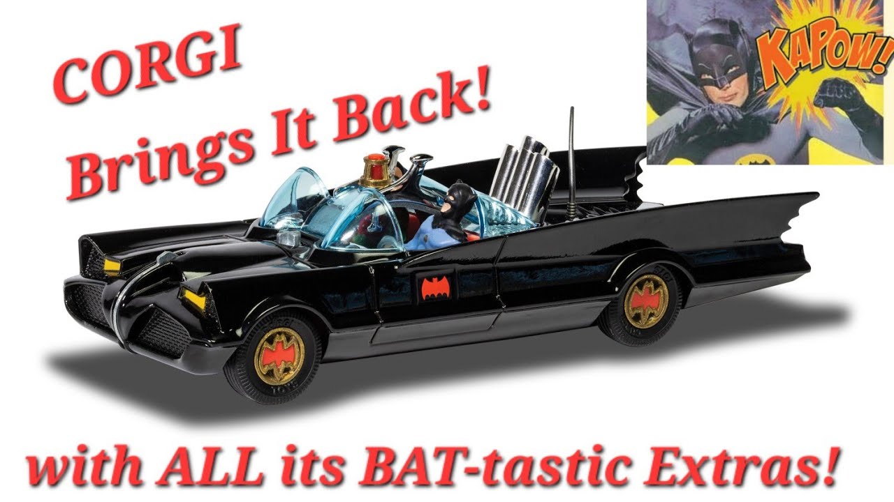 The Iconic Corgi '66 Adam West Batmobile Returns! And Here's The