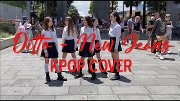 NEW CHANNEL [KPOP IN PUBLIC ONE TAKE] 'Ditto' NEWJEANS cover by FLAME crew | SYDNEY AUSTRALIA