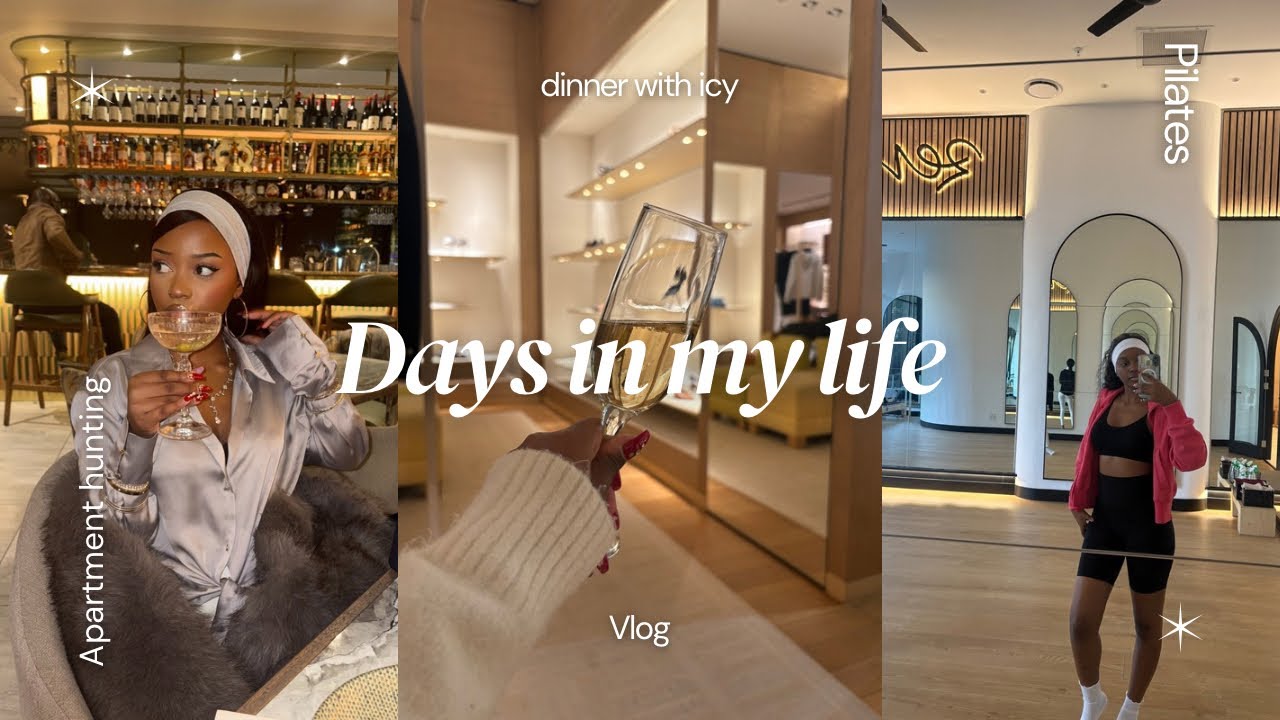 Days in my life vlog: apartment hunting, luxury shopping, Pilates, have dinner with me