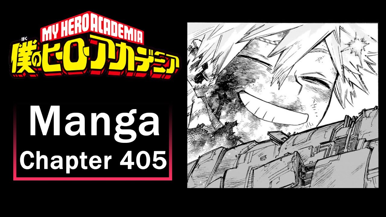 Some of my new favorite pictures (Spoilers for MHA Chapter 405