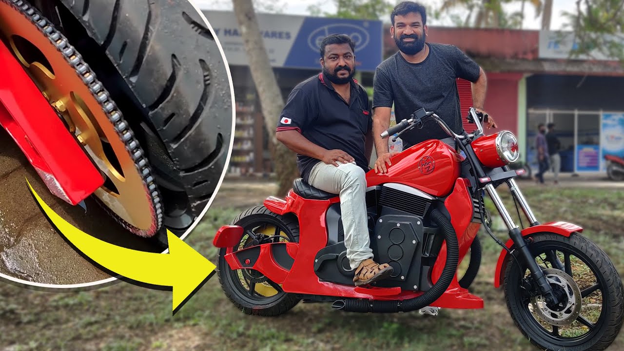 This Home Made Electric Motorcycle Took 11 Months To Build Video