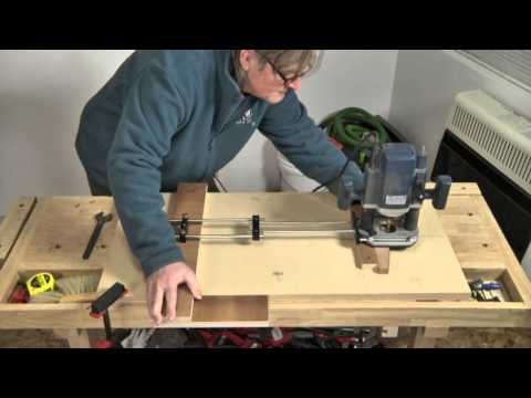 Art Deco Cabinet Router Jig