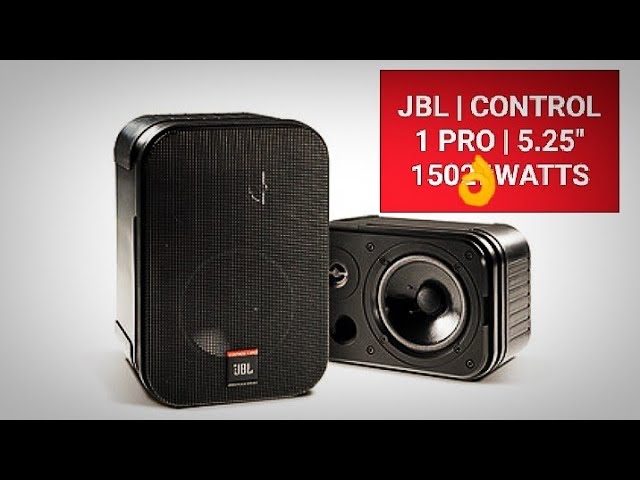 JBL CONTROL 1 PRO | 2WAY PASSIVE SPEAKER  | 150WATTS CONTINUES POWER HANDLING | 5.25"