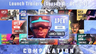 Apex Legends: Official Launch Trailers (Season 0 - Saviors [Season 13]) Compilation