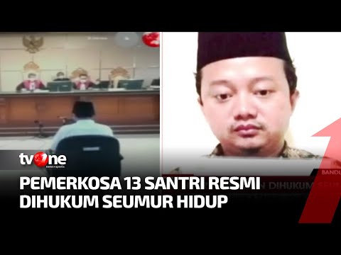 Resmi! Predator Kekerasan Seksual Herry Wirawan Dihukum Seumur Hidup