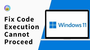How To Fix The Code Execution Cannot Proceed Error on Windows