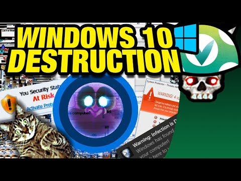 [Vinesauce] Joel - Windows 10 Destruction