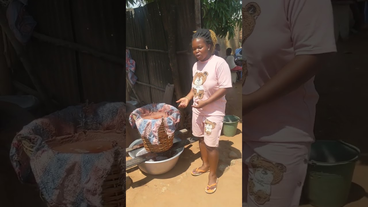 ETAPES DE LA PREPARATION DU TCHOUK ( UNE BOISSON LOCALE AU TOGO ) #youtubevideo #youtubeshorts#vlog