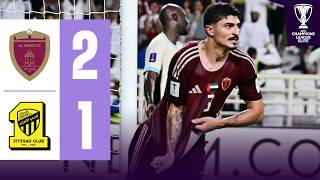 98th MINUTE winner seals the comeback! | Al Wahda 🇦🇪 vs Al Ittihad 🇸🇦 | Highlights ACL Elite™