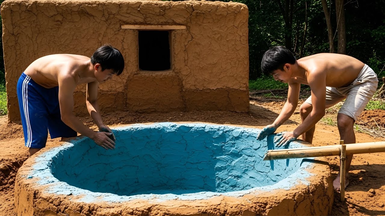 Building a Clay Pool & Clay Room Step-by-Step - YouTube