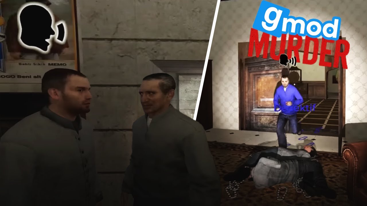 DEDEKTİF HİÇBİR ŞEYİN FARKINDA DEĞİL?! GMOD KATİL KİM