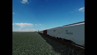 SD70AH And AC4460CW On The End DPU.