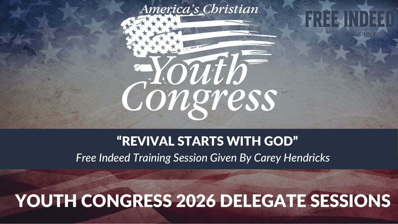 “Revival Starts With God” • Training Session Given By Carey Hendricks • Youth Congress 2026