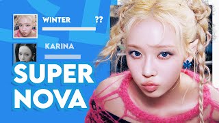 aespa 에스파 'Supernova' Screen Time Distribution (Solo/Focus + Full)