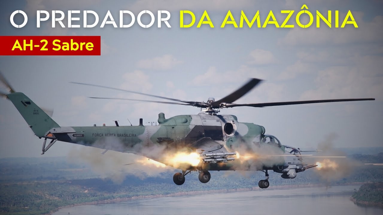Traficantes Riam da Defesa Brasileira, Até o AH-2 Sabre Começar a Caçá-los