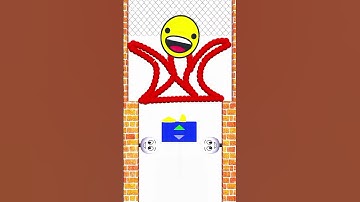 Draw To Smash;Gaming short logic puzzle game lavel#drawtosmash #shortsfeed #logicpuzzle #gaming