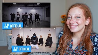 Stray Kids DOUBLE KNOT & LEVANTER DANCE PRACTICE | First Time Reaction