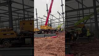Steel shed #automobile #buildings #prefabworkshop #steelstructure