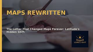 The Letter That Changed Maps Forever Latitude s Hidden Shift