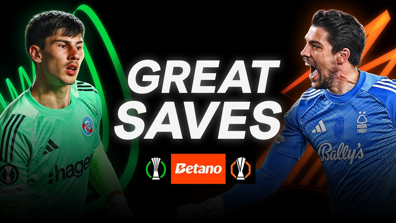 The Best Semi-Final 1st Leg Saves From Europa & Conference League!
