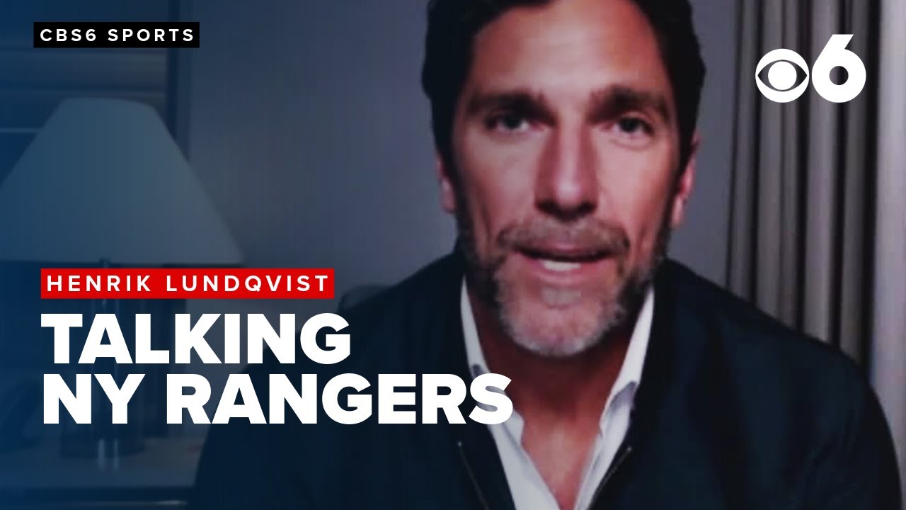Henrik Lundqvist Talks N.Y. Rangers Hockey, Raises Awareness for a Chronic Heart Disease