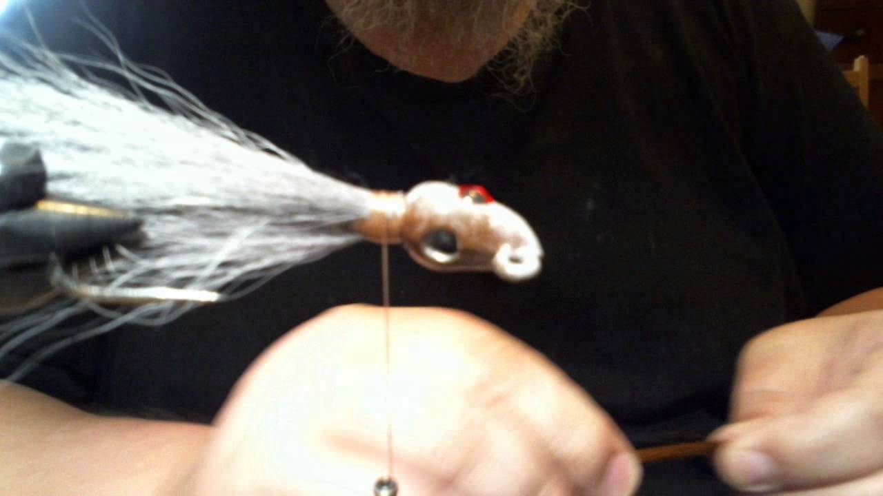 Tying A Deep Water Hair Jig Bucktail YouTube