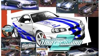 Как сделать Nissan Skyline из форсаж 2 в игре Need for Speed Underground 2