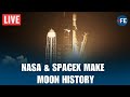NASA Live: SpaceX Makes History With Dual Moon Missions Launch | SpaceX Live | US News