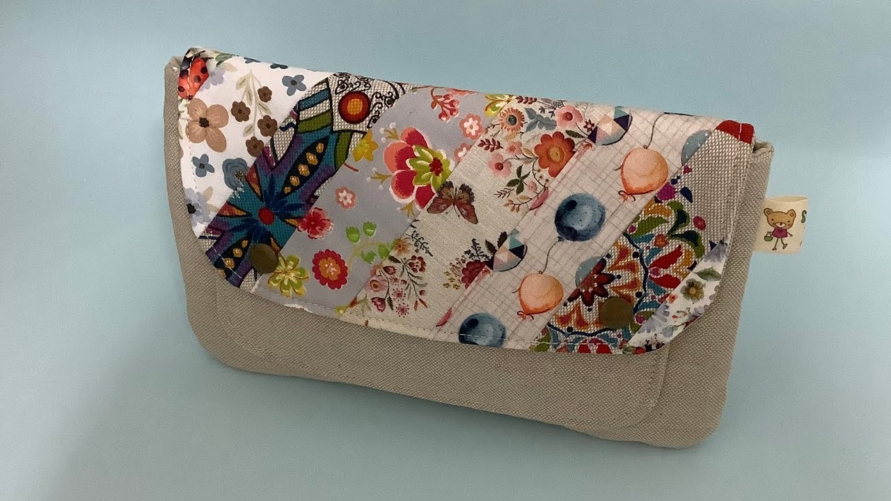 Coudre une pochette avec dès chuttes ⭐️Couture Madalena ⭐️