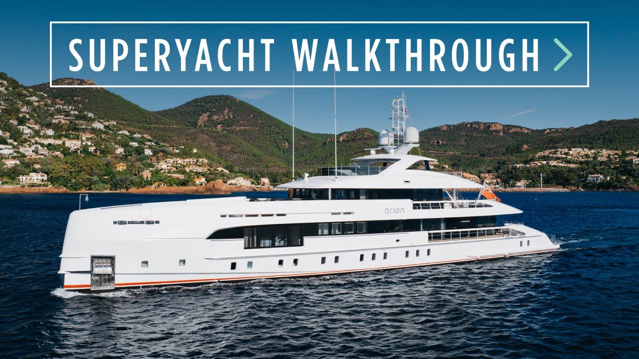 Внутри ORION: совершенно новая 50-метровая / 164-футовая Heesen для чартера | Тур по суперъяхтам