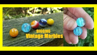 Exploring The Forest Of Treasure - Digging Old Marbles - Bottles - Trash Picking - Antiques For Free