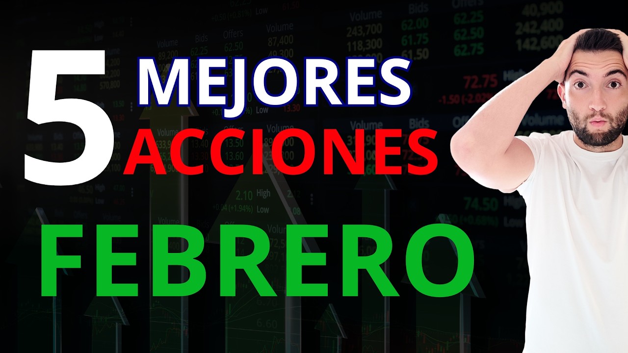 5 Mejores Acciones para hacer Swing Trading en Febrero 2026