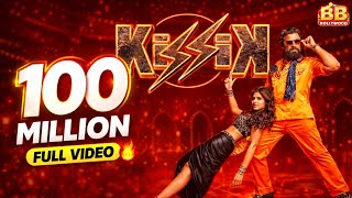 Kissik Song | Pushpa 2 | Allu Arjun & Sreeleela | Full Video 4K Ultra HD