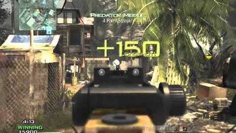 mw3 Quad Predator missile kill