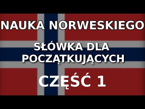 Nauka norweskiego dla początkujących - słówka część 1