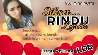 Cover lagu Mira Putri - Siksa Rindu (Lagu Pejuang LDR) dijamin mewek 😭😭😭