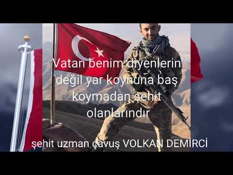 Şehit uzman çavuş volkan demirci