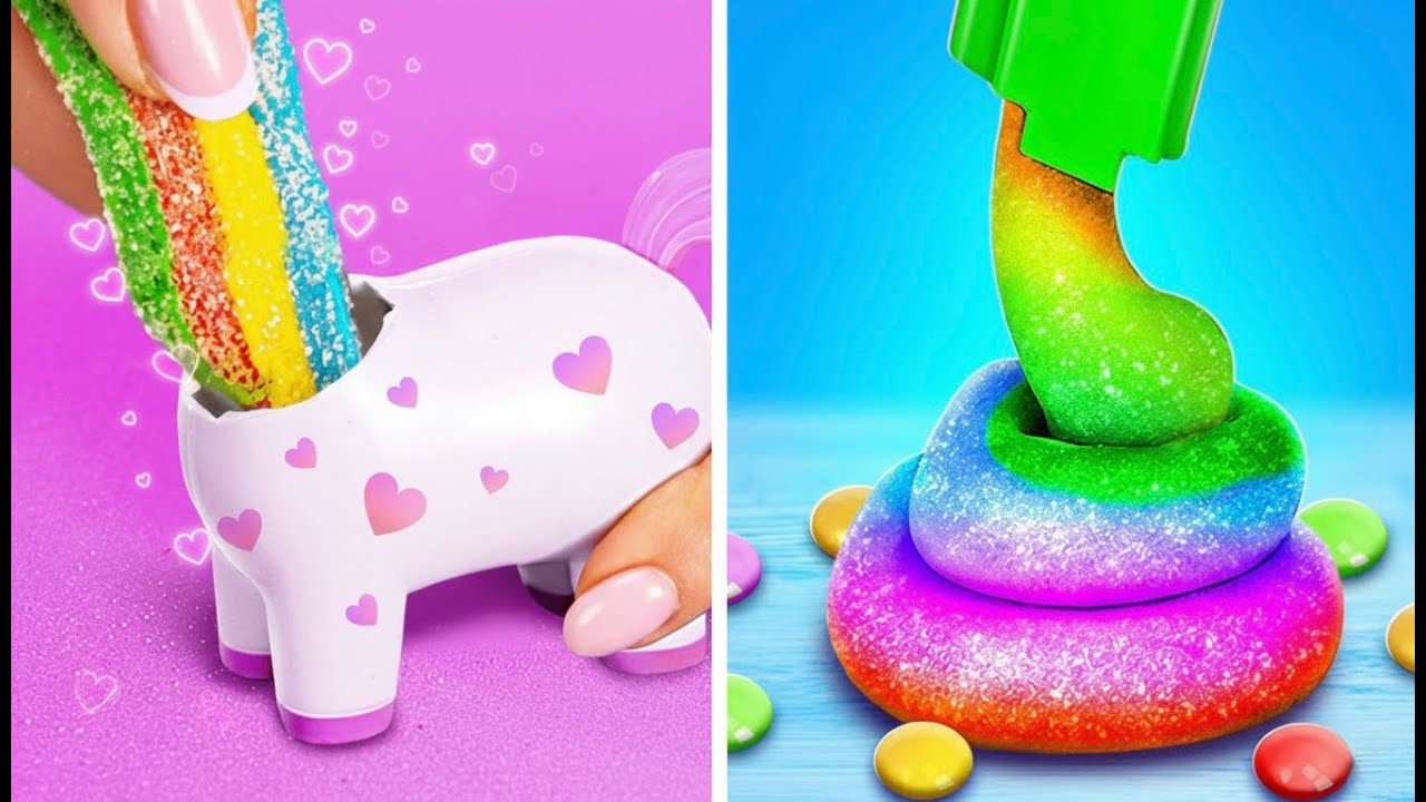 🧼💖 Самые веселые рецепты слайма! Тяни, мни и играй! 🌈