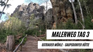 Malerweg Tag 3 Highlighttag und den Felsen so nah