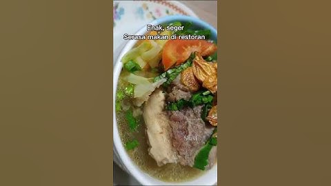 Sup tulang sapi enak dan bergizi #reels #cooking #suptulang
