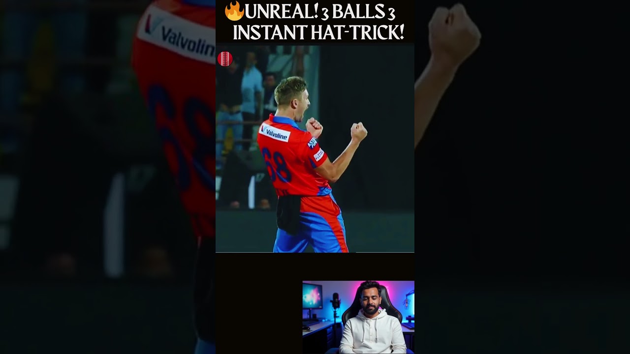 Debut Hat-Trick! Andrew Tye’s Instant IPL Madness 🤯🏏 