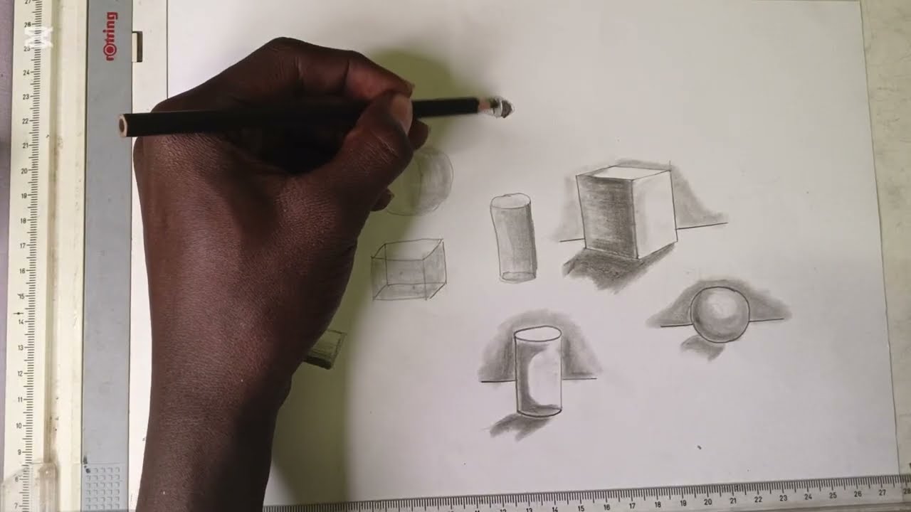 TROIS COULEURS POUR APPRENDRE LES BASES DU DESSIN RÉALISTE 