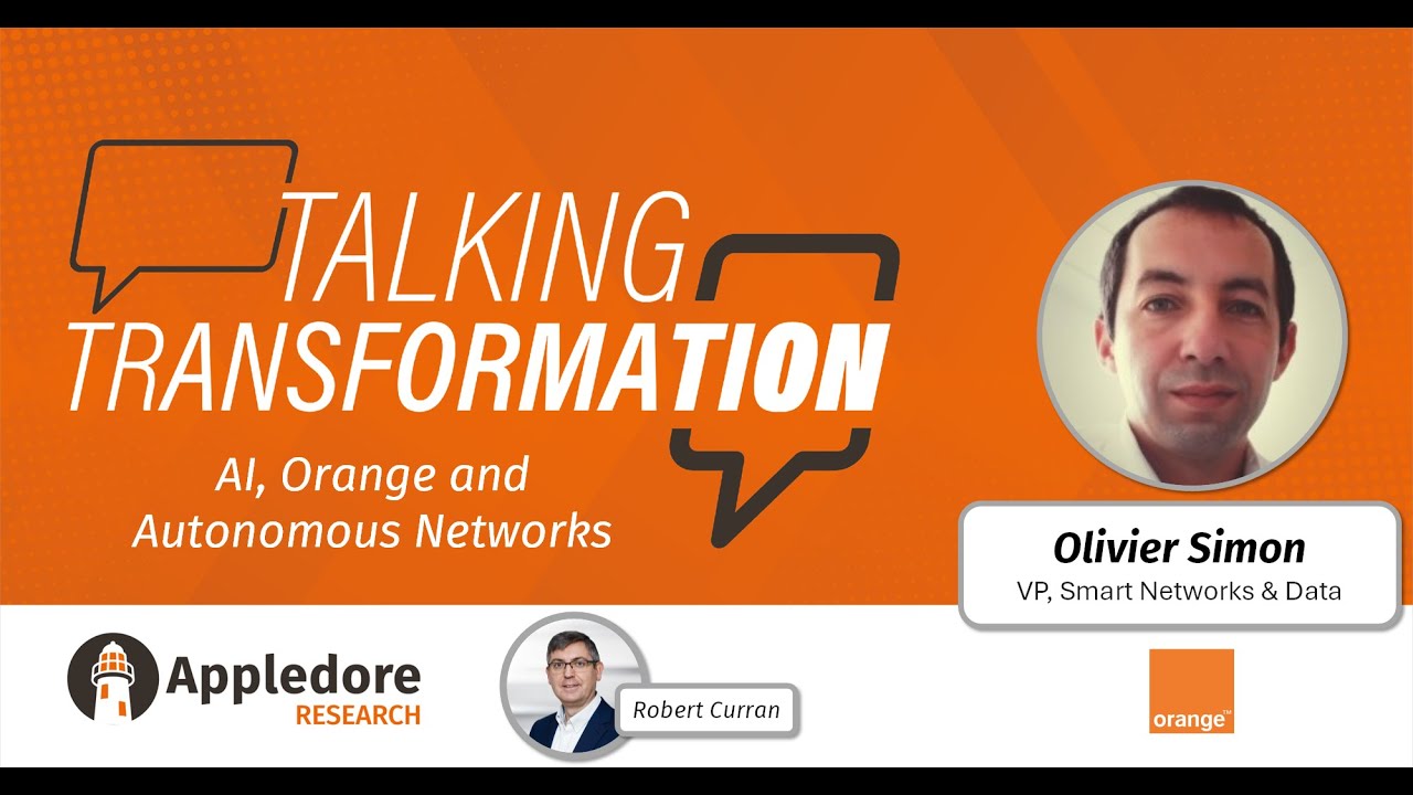 Orange, AI and Autonomous Networks - YouTube