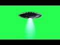 UFO Flying Saucer 60FPS Green Screen Alien Vehicle Green Screen Sky Fx 