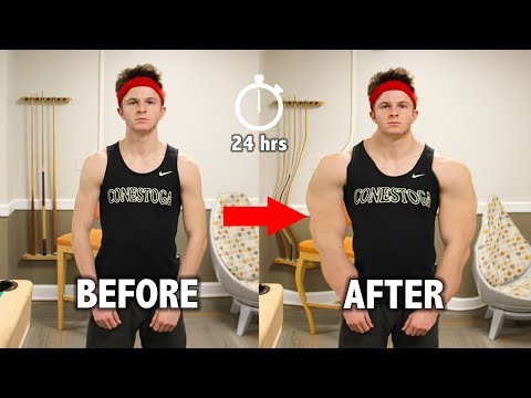 How to Get RIPPED in 24 Hours! *very real*