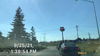 Timelapse Driving: Vancouver, WA to Eugene, OR 25 September 2021