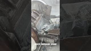 Insane Rock Crushing Machine Power You Must See This 💥 #crusher #shorts #satisfying